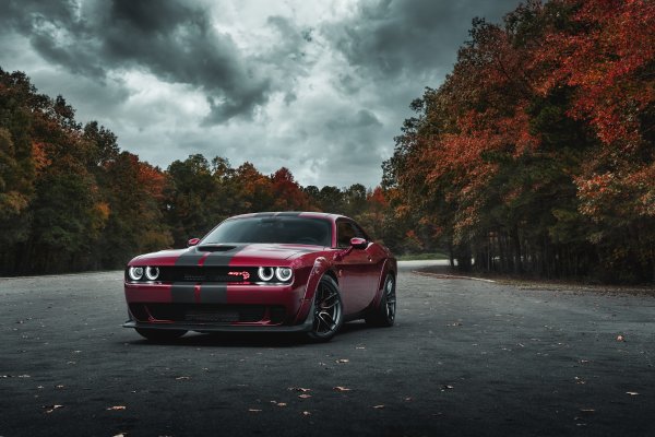 Dodge Challenger srt 4к
