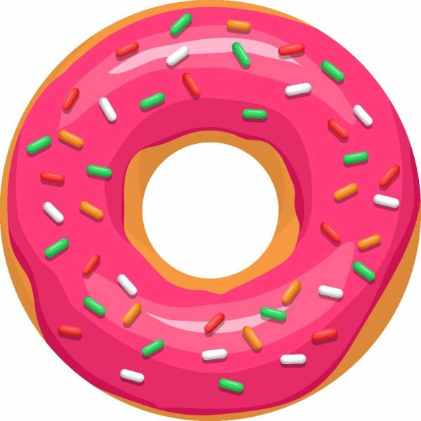 Нарисовать пончик