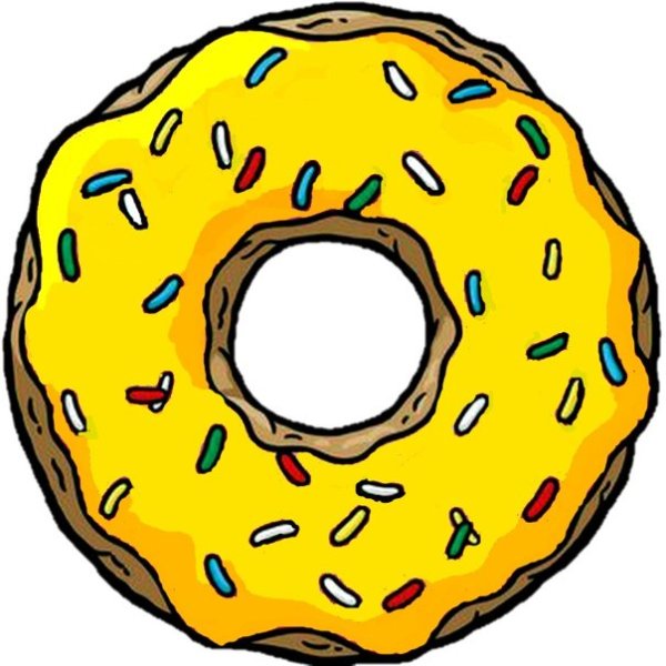 Пончики мультяшные