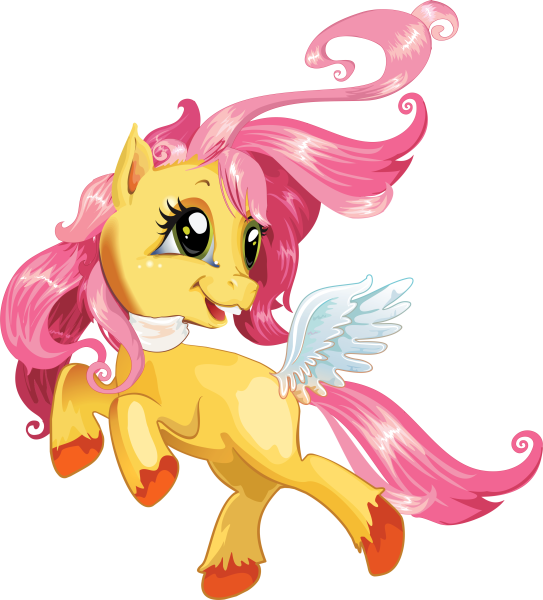 Пони мультяшная
