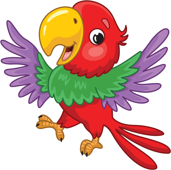 Попугай для детей