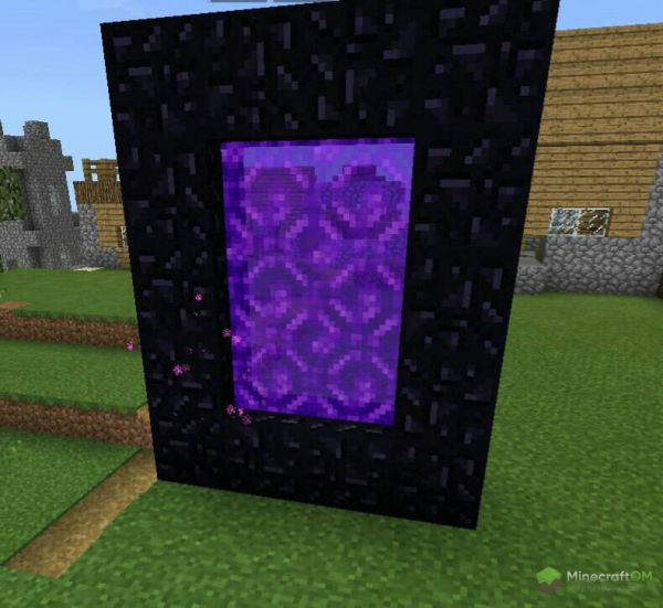 Портал в Незер майнкрафт