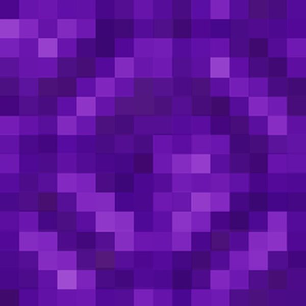 Фиолетовый блок из МАЙНКРАФТА