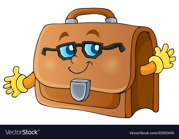 Портфель с глазками