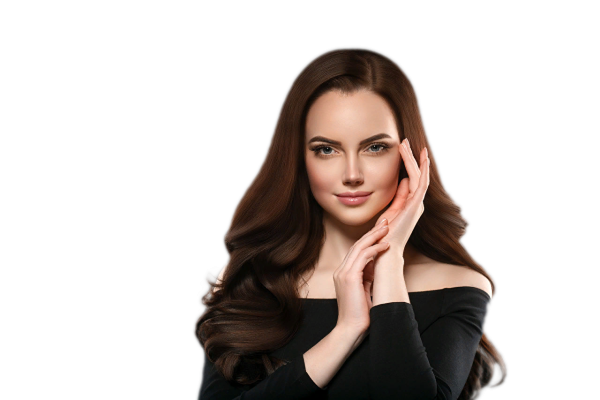 Лицо девушки