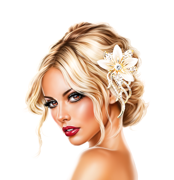 Красота на прозрачном фоне