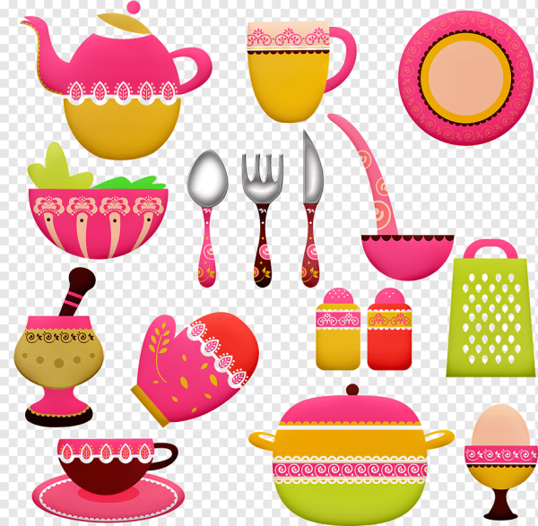 Векторные кухонные принадлежности