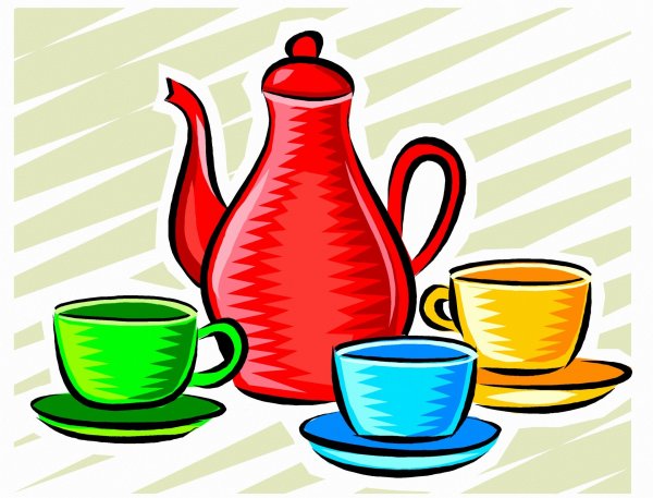 Чашка рисунок для детей