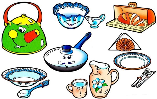 Посуда для детей дошкольного возраста