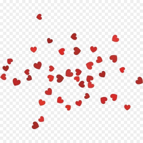 Сердечки россыпью