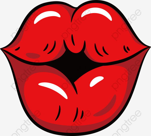 Поцелуй мультяшный