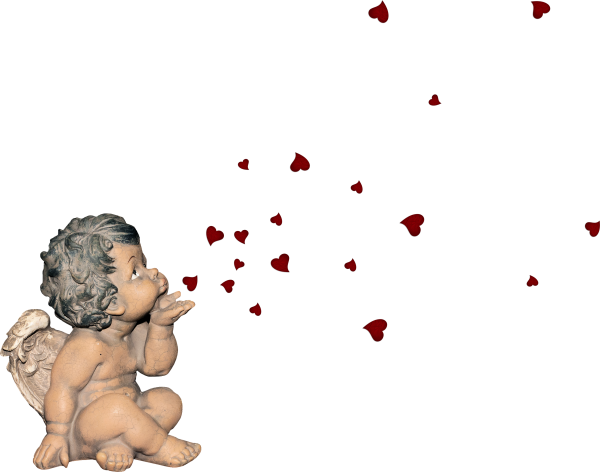 Любовь на прозрачном фоне для фотошопа