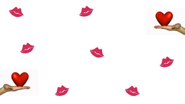 Фон поцелуйчики