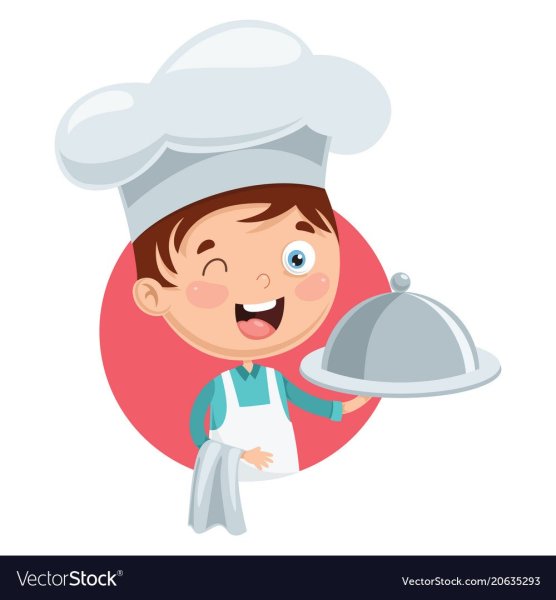 Мальчик повар мультяшный
