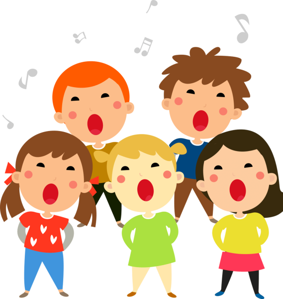 Дети поют мультяшные