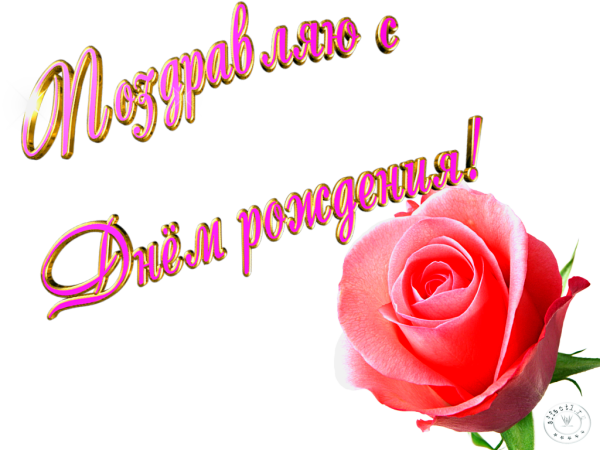 Поздравления с днём рождения надпись