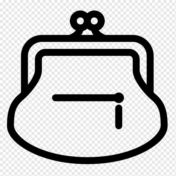 Иконка кошелька без фона