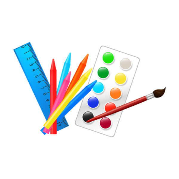 Школьные принадлежности вектор