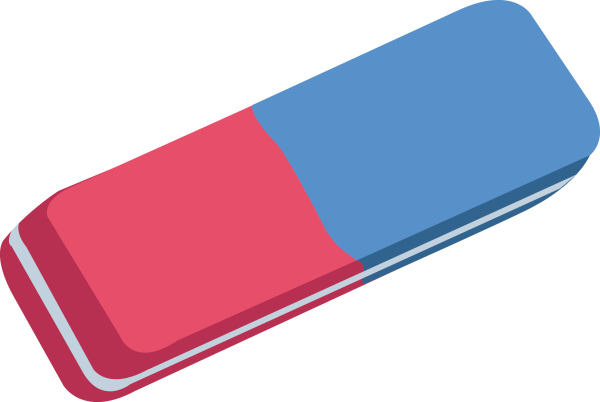 Ластик клипарт