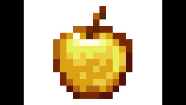 Золотые Зачарованные яблоки в майнкрафт