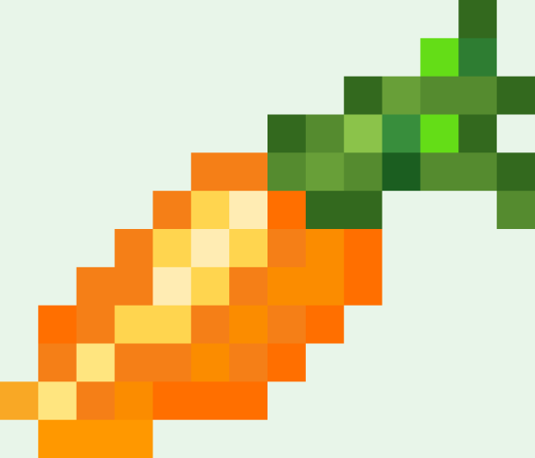 Крафт золотой морковки 1.12.2