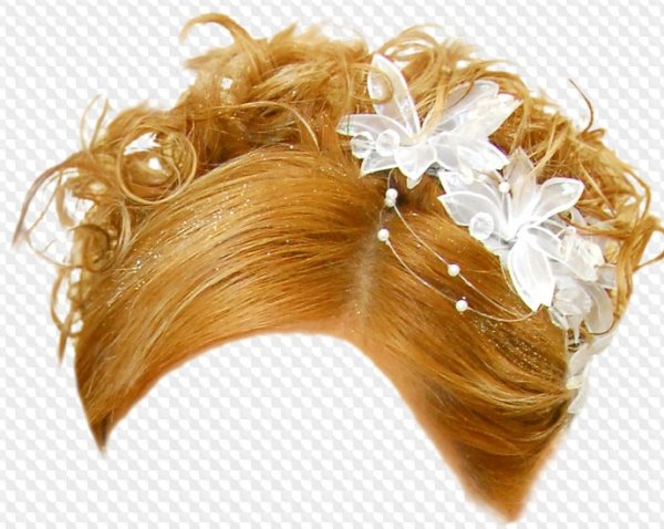 Прически на прозрачном фоне