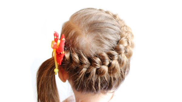 Коса для детей