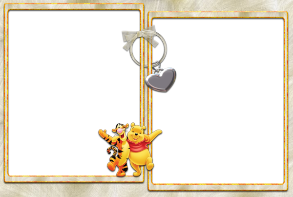 Детская фоторамка двойная