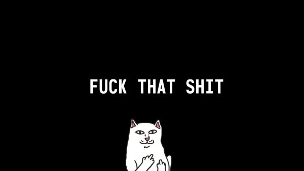 Обои с матерными надписями