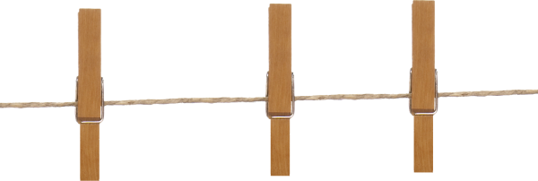 Веревка с прищепками