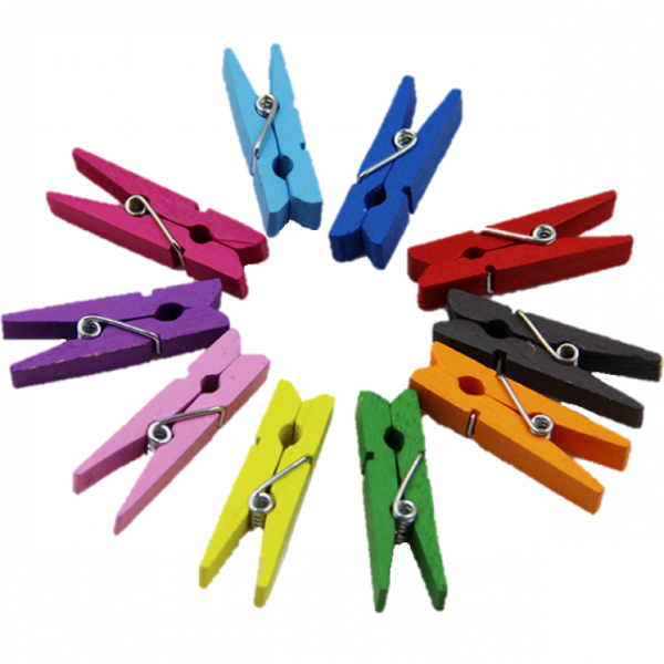 Цветные прищепки для детей