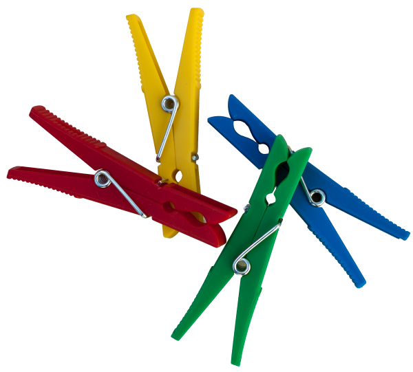 Цветные прищепки