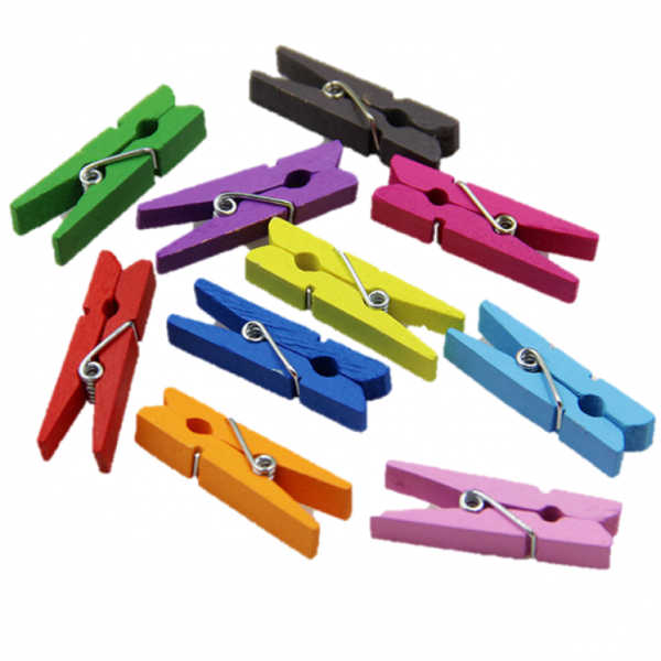 Цветные прищепки