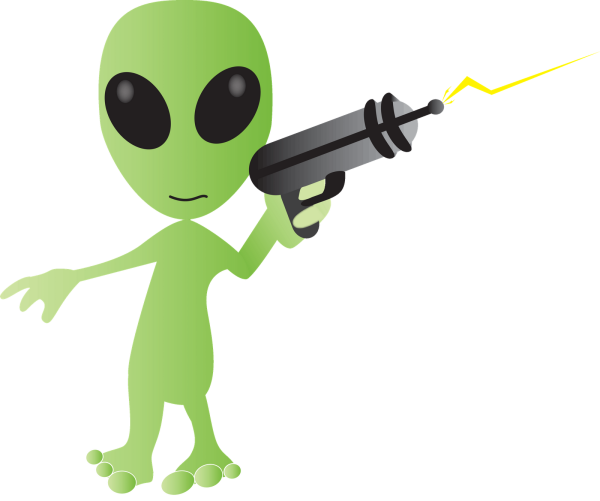 Инопланетянин без фона