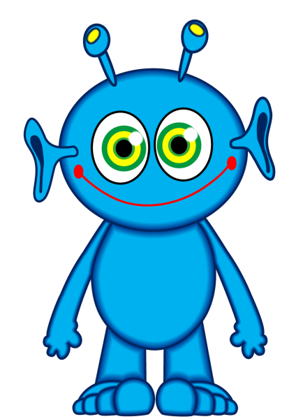 Инопланетянин мультяшный