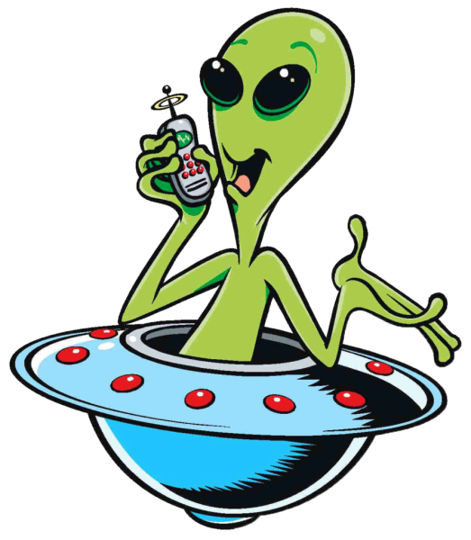 Инопланетянин мультяшный