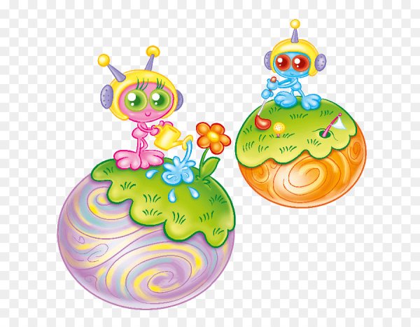 Тарелки инопланетян для детей