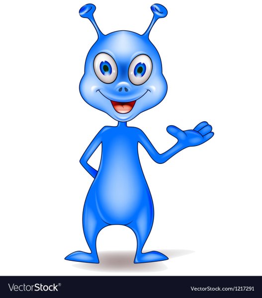 Инопланетянин мультяшный