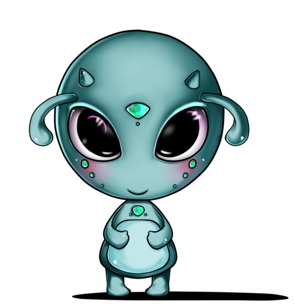 Инопланетянин мультяшный