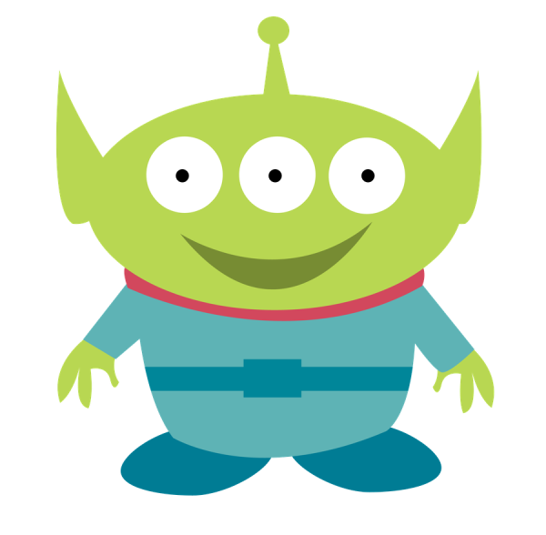 Инопланетянин мультяшный