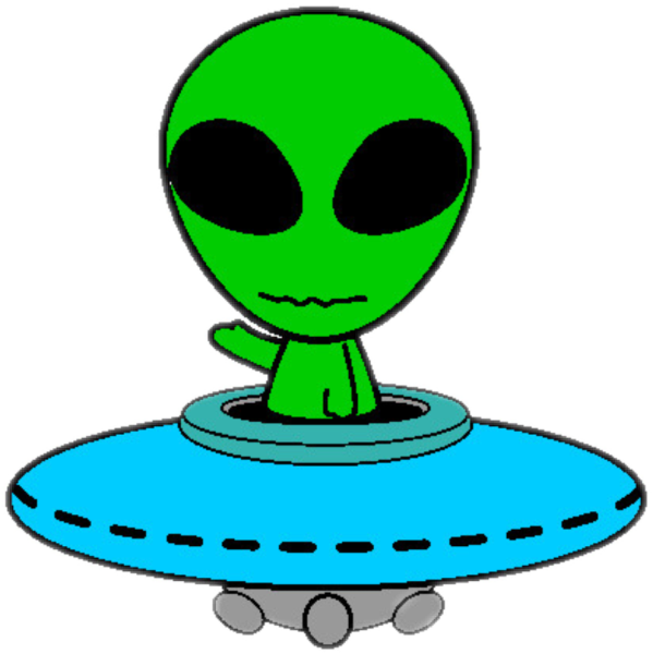 Инопланетянин мультяшный