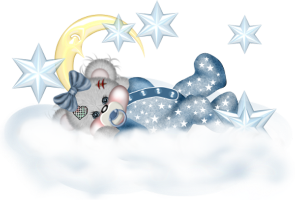 Клипарт доброй ночи на прозрачном фоне