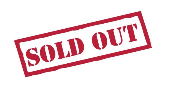 Sold out на прозрачном фоне