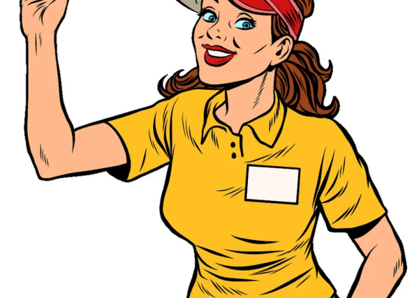 Нарисовать продавца