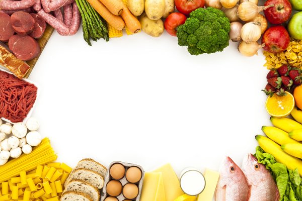 Рамка из правильных продуктов