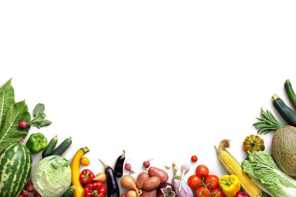 Рамка овощи и фрукты