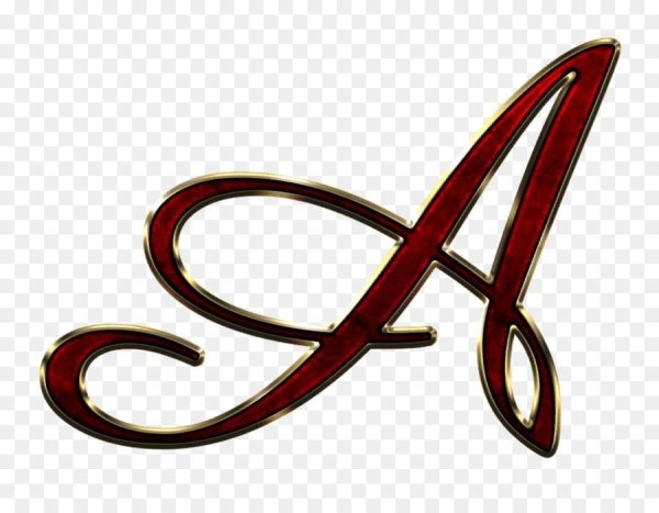 Красивые буквы на прозрачном фоне