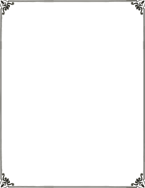 Рамки для текста простые черно-белые