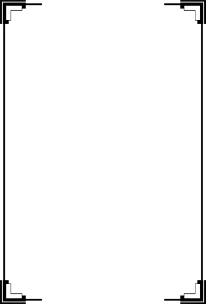 Рамка для текста черная