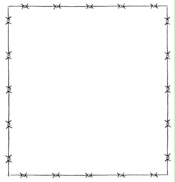 Рамка для текста прямоугольная